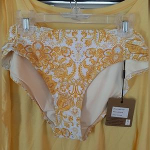 NIPTUCK Yellow swim bottoms size 8& 10